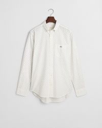 Gant Langarmhemd REG MICRO PRINT SHIRT günstig online kaufen