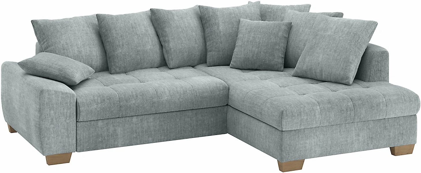 Mr. Couch Ecksofa "Nikita II, L-Form", Wahlweise mit Bettfunktion, Bettkast günstig online kaufen