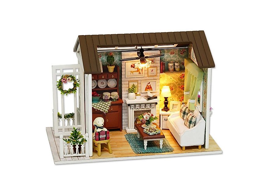 Cute Room 3D-Puzzle Puppenhaus Miniatur DIY Modellbausatz Happy Times, Puzz günstig online kaufen
