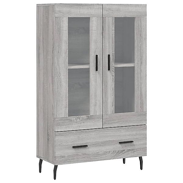 vidaXL Highboard Grau Sonoma 69,5x31x115 cm Holzwerkstoff 828322 günstig online kaufen