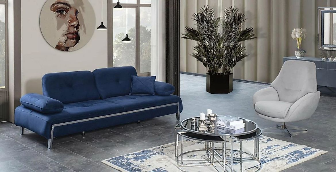 JVmoebel Sofa Sofagarnitur Komplett Set Wohnzimmer Garnituren 3+1 Sitzer So günstig online kaufen