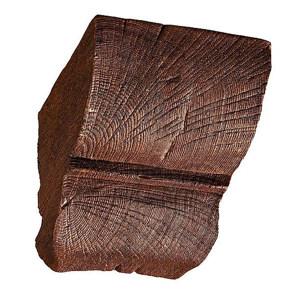 Homestar Zierleiste Konsole für Deckenbalken Eiche Holzimitat, 20 x 13 cm, günstig online kaufen