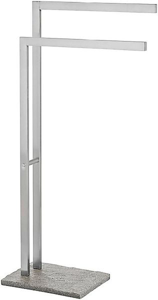 WENKO Handtuchständer Granit, Kleiderständer, Edelstahl rostfrei günstig online kaufen