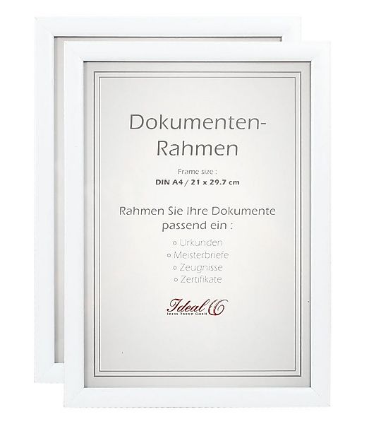 IDEAL TREND Bilderrahmen 2er 3er 5er 10er Pack Dokument Bilderrahmen 21x29, günstig online kaufen