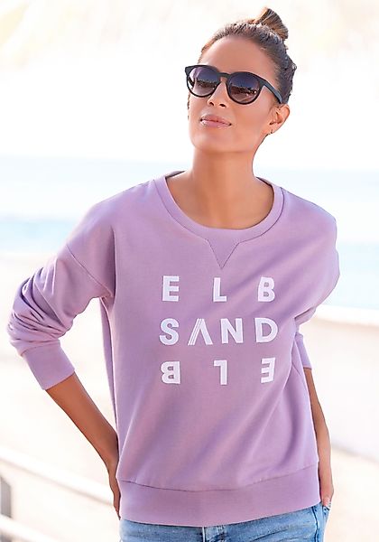 Elbsand Sweatshirt "Ylva", mit Logodruck, sportlich-casual günstig online kaufen