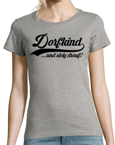 Youth Designz Print-Shirt Dorfkind Damen T-Shirt günstig online kaufen