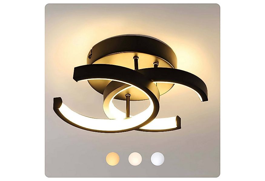 ibettertec Deckenleuchte LED Deckenleuchten Dimmbar deckenlampen 3-Farbige günstig online kaufen