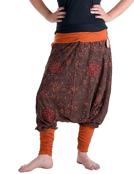 Vishes Haremshose Bestickte Blumen Haremshose mit günstig online kaufen