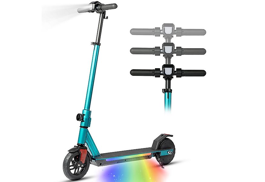 Vankel Elektro-Kinderroller ab 10 Jahre, E scooter für Kinder, klappbar, 15 günstig online kaufen