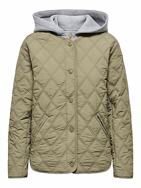 ONLY Steppjacke "ONLRISSO LIFE HOOD QUILT JACKET CC OTW" mit Kapuze mit abn günstig online kaufen