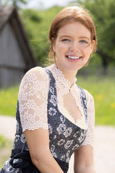 Nina Von C. Dirndlbluse 'Sophie' Lochausschnitt günstig online kaufen