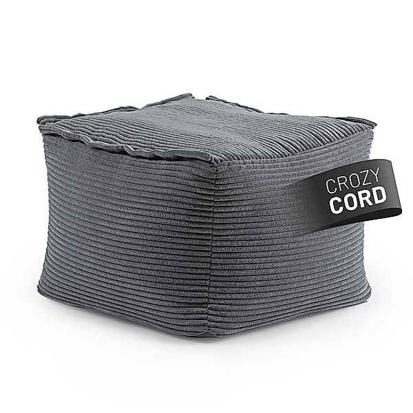 Lumaland Sitzsack Hocker Modular Cord 54x54x40cm günstig online kaufen