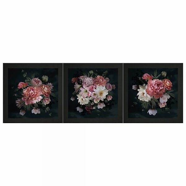 Bönninghoff Bild mit Rahmen "Blumen", Blumen, (Set, 1 St.), BxH: 23x23 cm günstig online kaufen