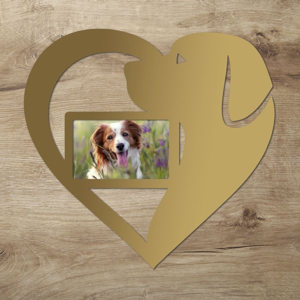 Namofactur Bilderrahmen Hund Herz Fotorahmen aus günstig online kaufen