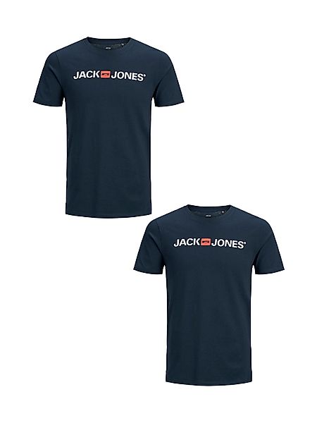 Jack & Jones T-Shirt 2er-SET Kurzarm günstig online kaufen