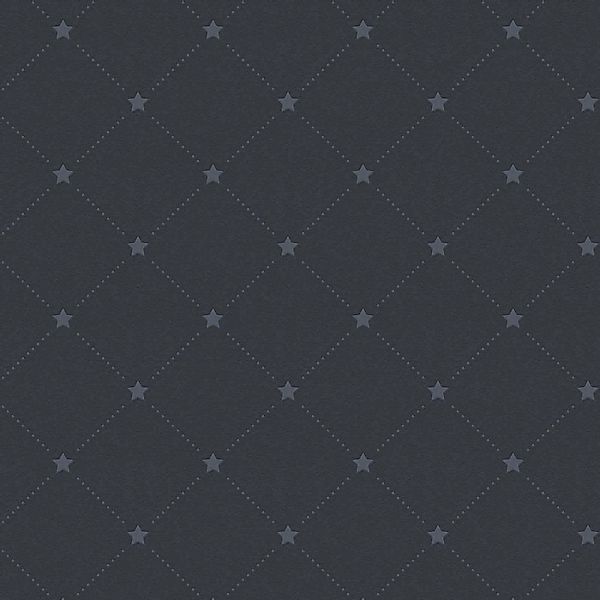 Bricoflor Stern Tapete anthrazit Schwarz Büro und Schlafzimmer Vliestapete günstig online kaufen