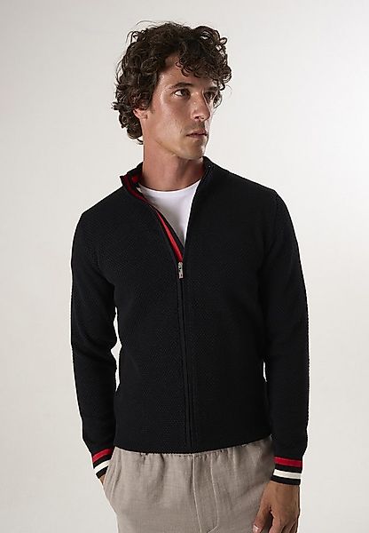 Felix Hardy Strickjacke Strickjacke mit durchgehendem Reißverschluss günstig online kaufen