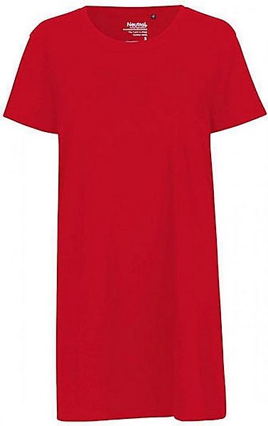 Neutral Rundhalsshirt Damen Long Length T-Shirt - Single-Jersey-Strick günstig online kaufen