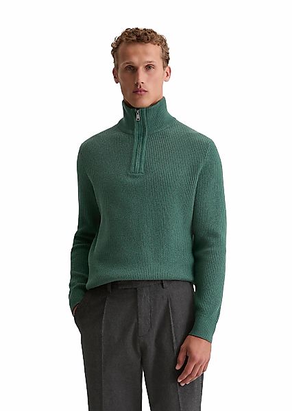 Marc OPolo Strickpullover "aus Baumwoll-Schurwoll-Mix" günstig online kaufen