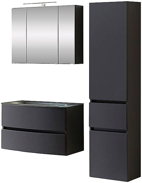 welltime Badezimmer-Set Kaunas, (Set, 3-St), bestehend günstig online kaufen