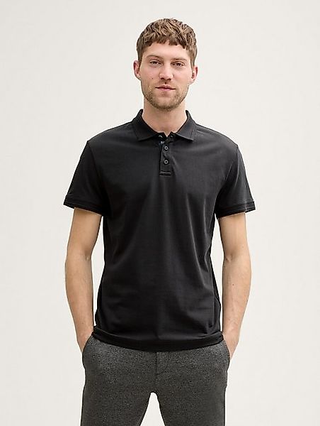TOM TAILOR Poloshirt Basic Jersey Poloshirt günstig online kaufen