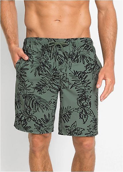 bonprix Badeshorts "Badeshorts Herren" mit Innenslip und Münztasche aus Net günstig online kaufen