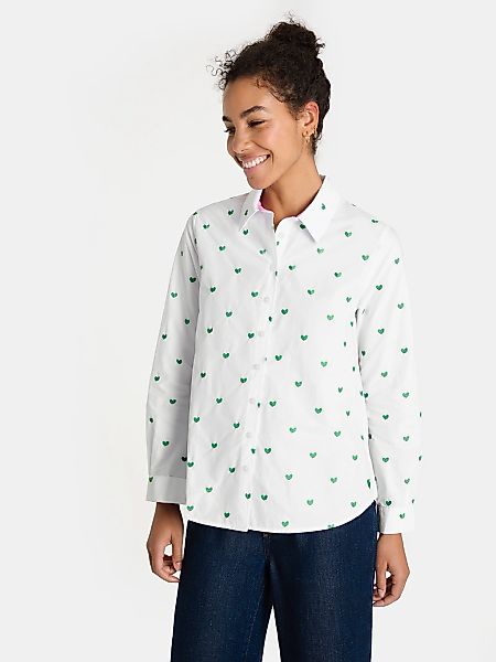 Lieblingsstück Hemdbluse "RadunaL" mit verspielter Stickerei günstig online kaufen