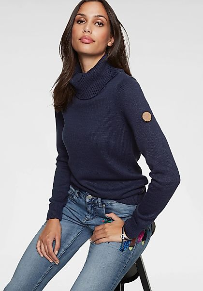 KangaROOS Rollkragenpullover mit Schalkragen, Langarm, Warm & Kuschelig günstig online kaufen