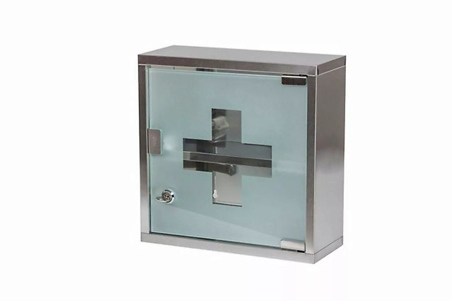 Kreher Medizinschrank aus Stahl mit einer Glastür (30x12x30 cm) günstig online kaufen