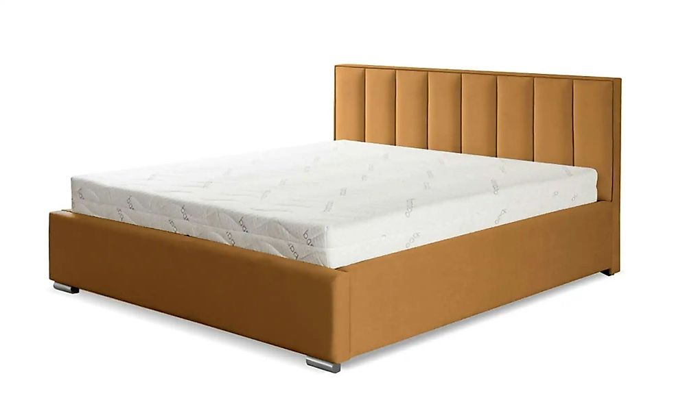 Polsterbett mit Bettkasten Hugo ¦ gelb ¦ Maße (cm): B: 120 H: 110 Betten > günstig online kaufen