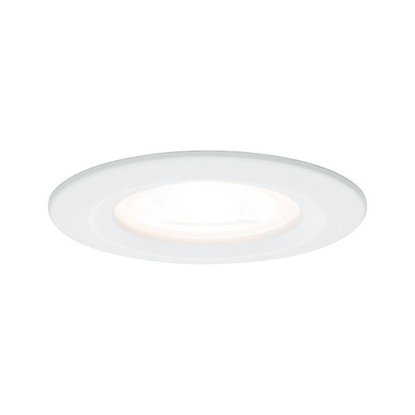 Paulmann "LED Einbauleuchte Nova starr IP44 rund 78mm GU10 6,5W 460lm 230V günstig online kaufen