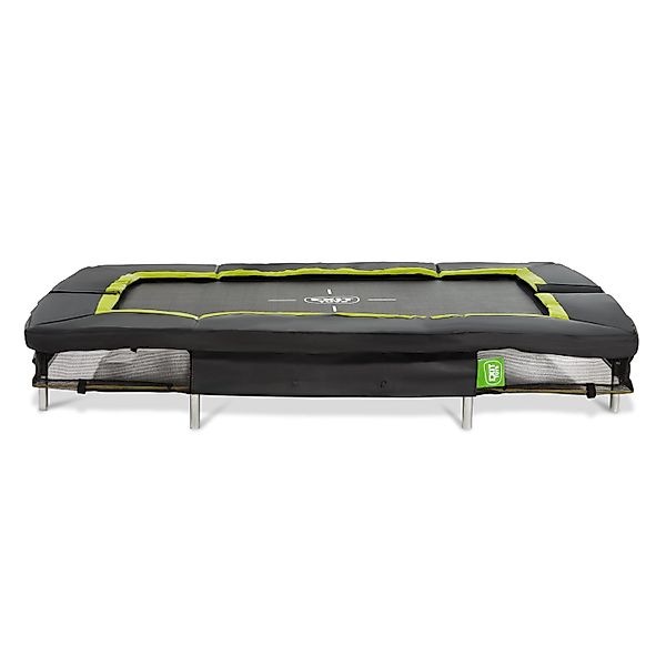 Exit Bodentrampolin Silhouette sports 153 cm x 214 cm Schwarz günstig online kaufen