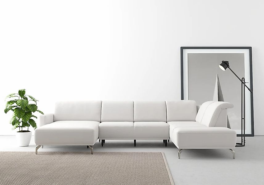 sit&more Wohnlandschaft "Bailando U-Form" wahlweise mit Kopfteilverstellung günstig online kaufen