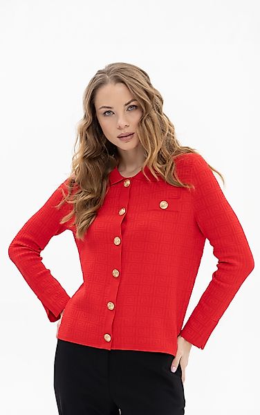 Passioni Cardigan mit Strukturmuster günstig online kaufen