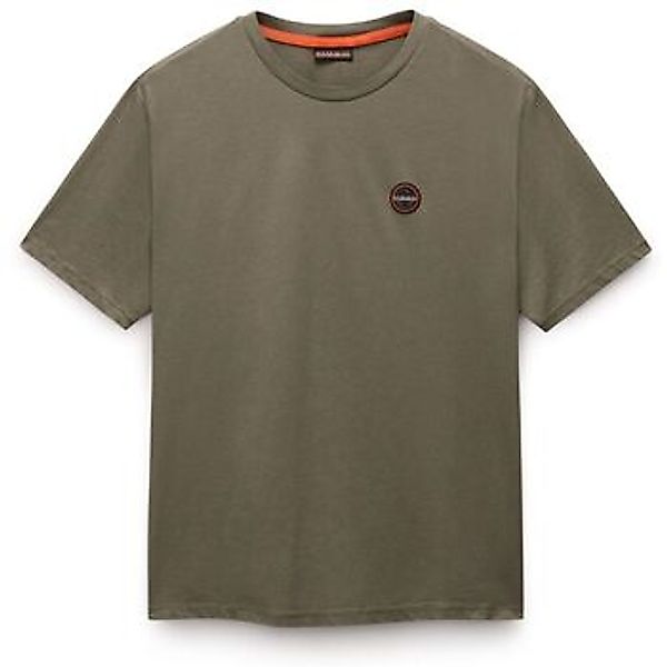 Napapijri  T-Shirts & Poloshirts S-BADGE NP0A8949-GOA1 TEA LEAF günstig online kaufen