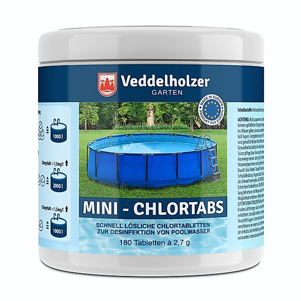 Veddelholzer Garten Chlortabletten 180 Chlor Mini günstig online kaufen