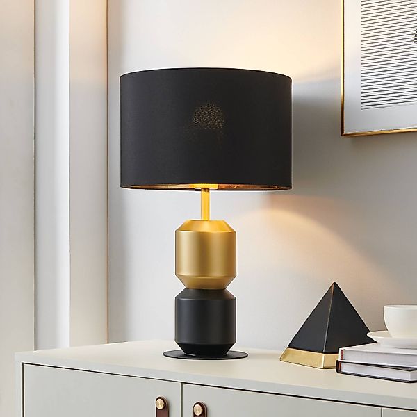 EGLO Stars Of Light Tischleuchte Laurignano, schwarz/gold günstig online kaufen