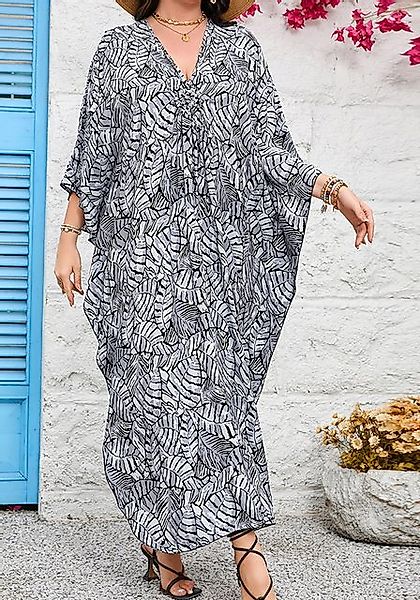Lovolotti Sommerkleid Strandkleid Viskose Kleid Damen LO-KLDE-L11 große Grö günstig online kaufen