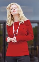 Passioni Rollkragenpullover mit strukturierter Vorderseite und günstig online kaufen