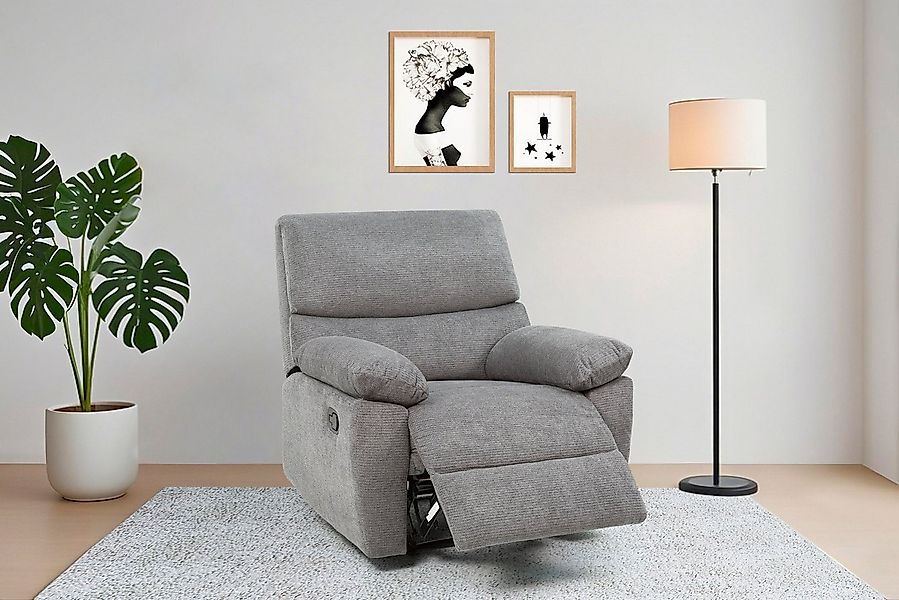 Home affaire Relaxsessel LANNOY, TV-Sessel, elektr. o. manuelle Relaxfunkti günstig online kaufen