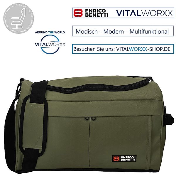 VITALWORXX Reisetasche Reisetasche ENRICO BENETTI kompakte günstig online kaufen