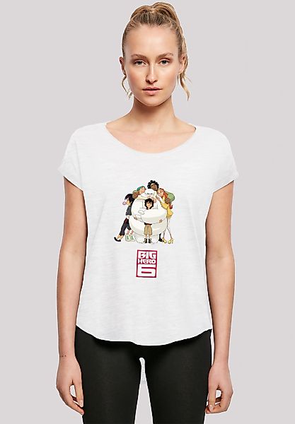 F4NT4STIC T-Shirt "Long Cut T-Shirt Disney Big Hero 6 Baymax Hug", Damen,Pr günstig online kaufen