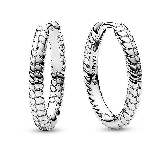 Pandora Paar Creolen Sterlingsilber Damen Creolen, Moments-Kollektion PANDO günstig online kaufen