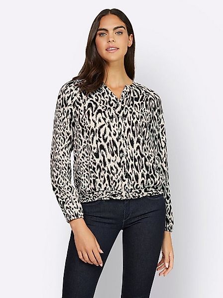 heine Klassische Bluse Druckbluse Langarm günstig online kaufen