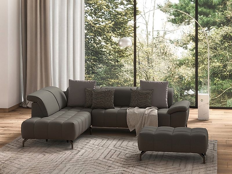sit&more Ecksofa »Cool L-Form«, wahlweise mit Kopfteilverstellung und Vorzi günstig online kaufen
