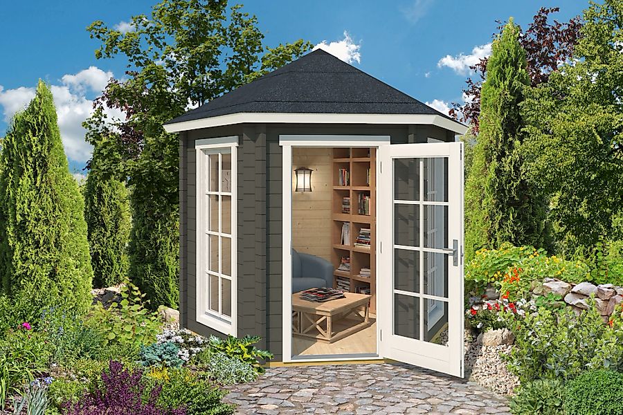 Nordic Holz Gartenhaus "Pavillon INVERNESS 44" günstig online kaufen