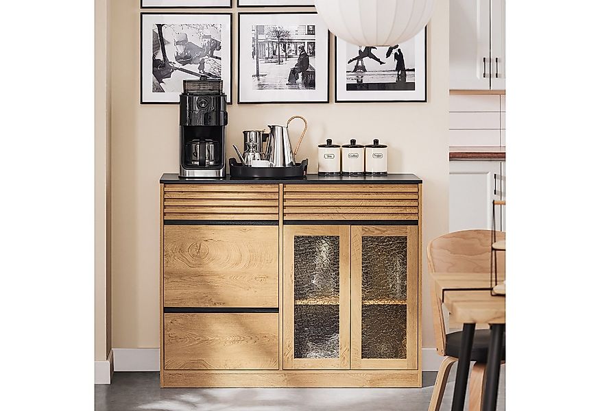 SoBuy Sideboard FSB99, Beistellschrank Lowboard TV-Schrank, Mikrowellenschr günstig online kaufen