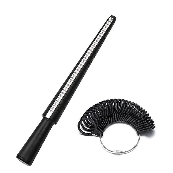 Eyecatcher Fingerring Ringgrößenmesser Set – Ringmaßstab günstig online kaufen
