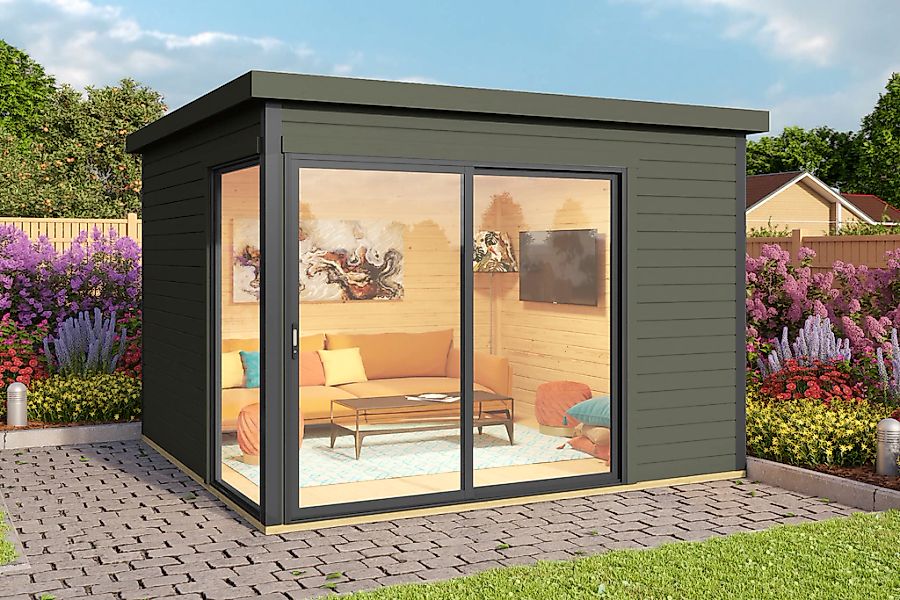 Nordic Holz Gartenhaus "DOMEO 1" günstig online kaufen