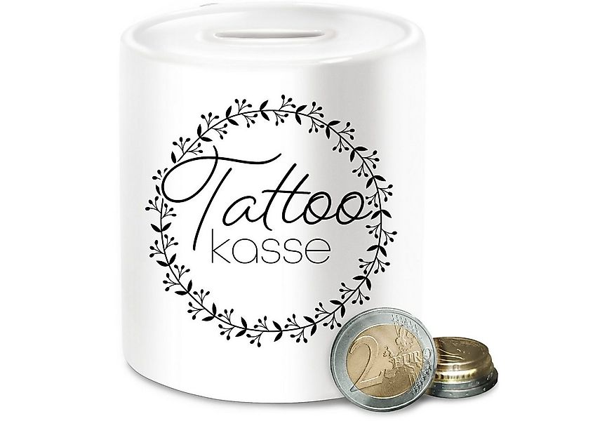 Shirtracer Spardose Tattoo Kasse Cash Sparen, (1-tlg), Tattoo günstig online kaufen